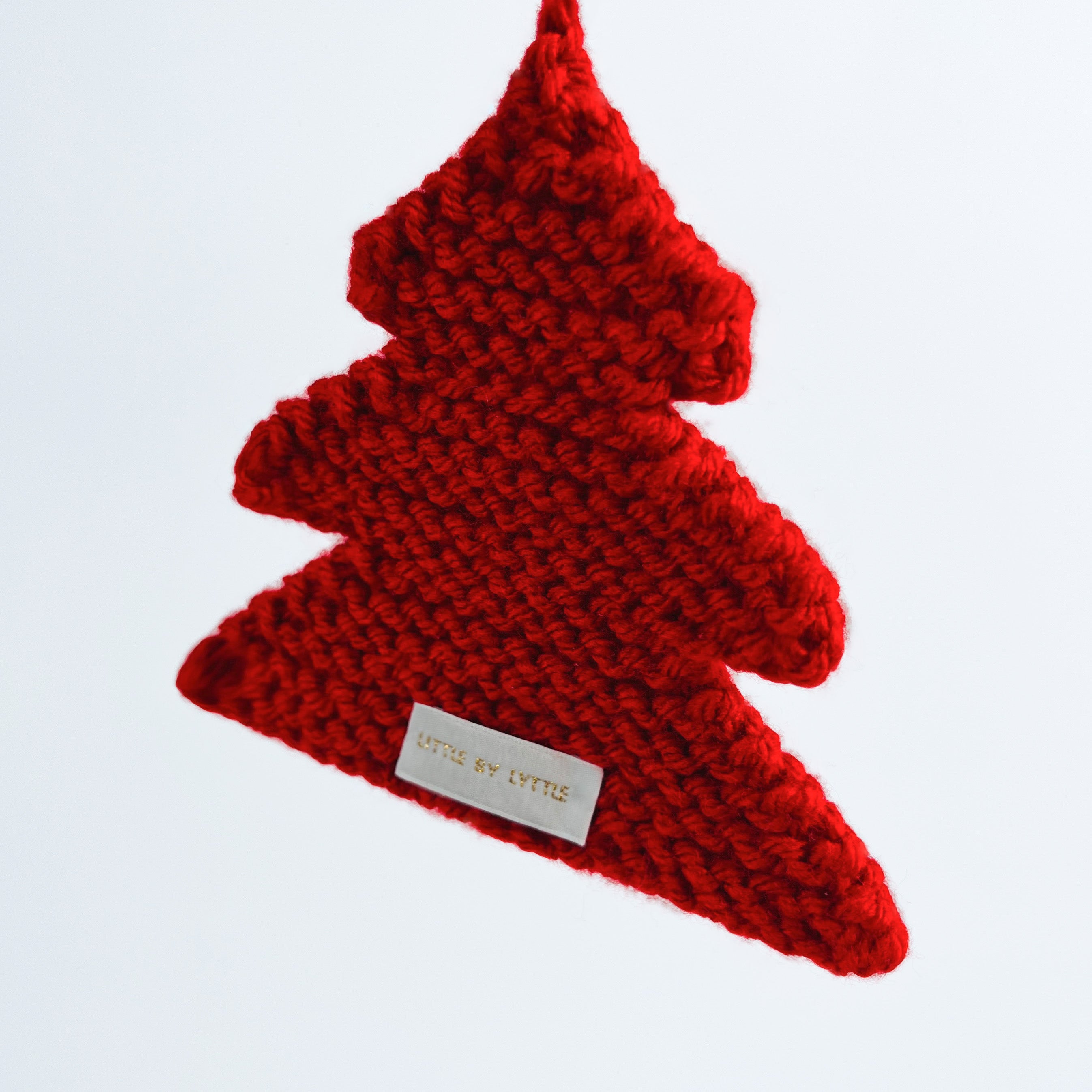 Wool Knitted Christmas Tree Decoration