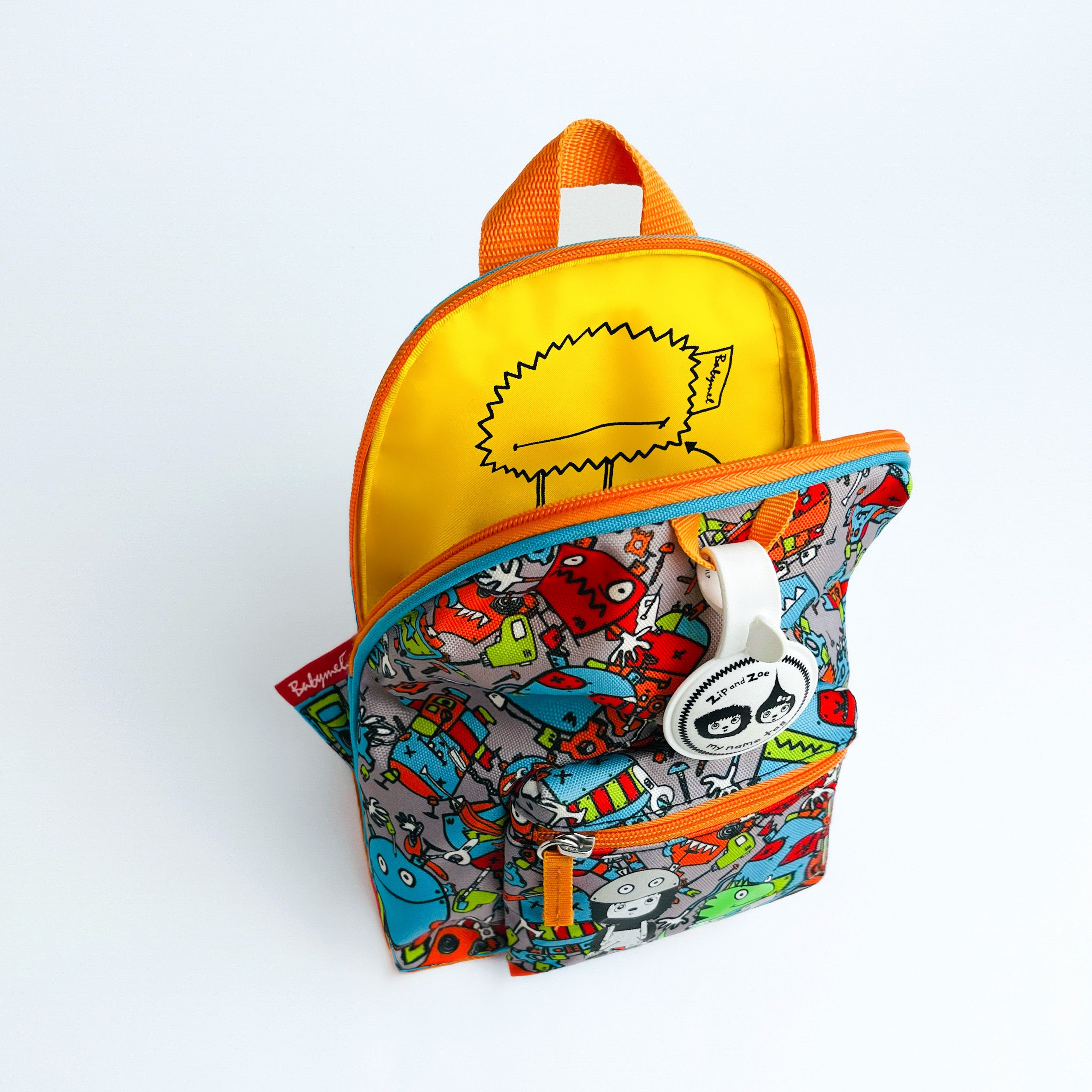 babymel zip & zoe mini backpack Babymel Zip & Zoe Mini Robot Backpack – Lyttle Stór