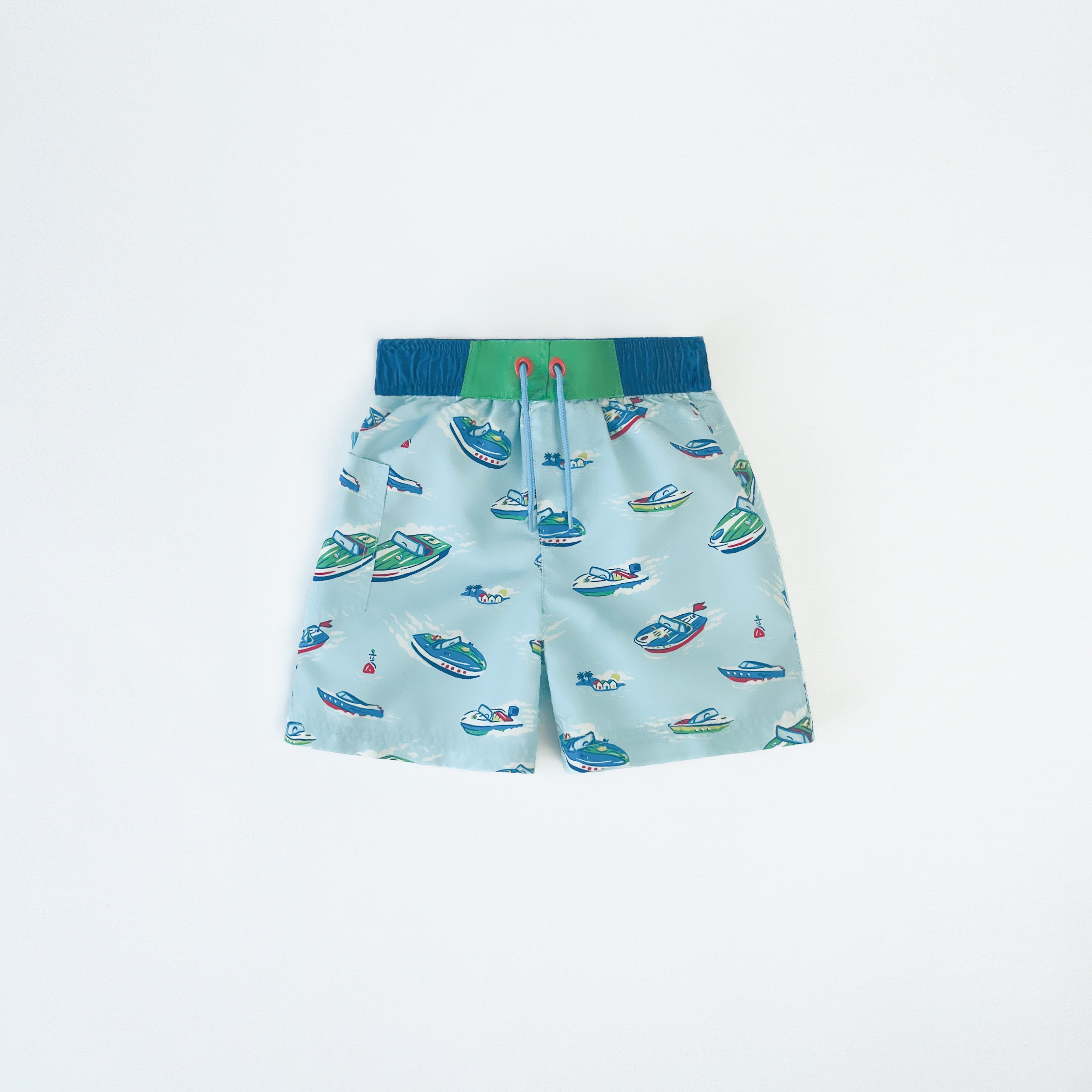 Cath Kidston Boat Print Swim Shorts 2-3 Years