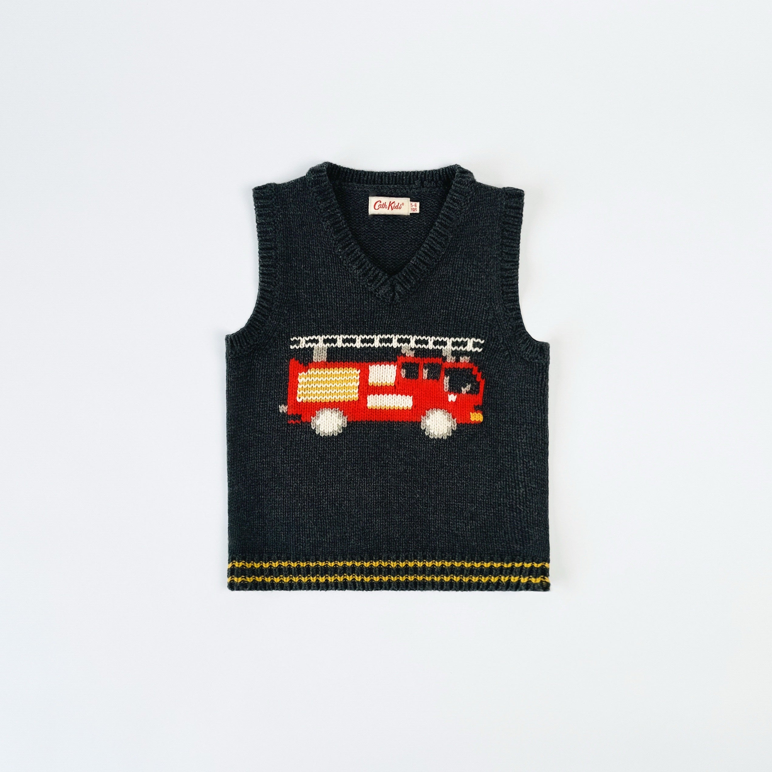 Cath Kids Fire Engine Tank Top 5-6 Years
