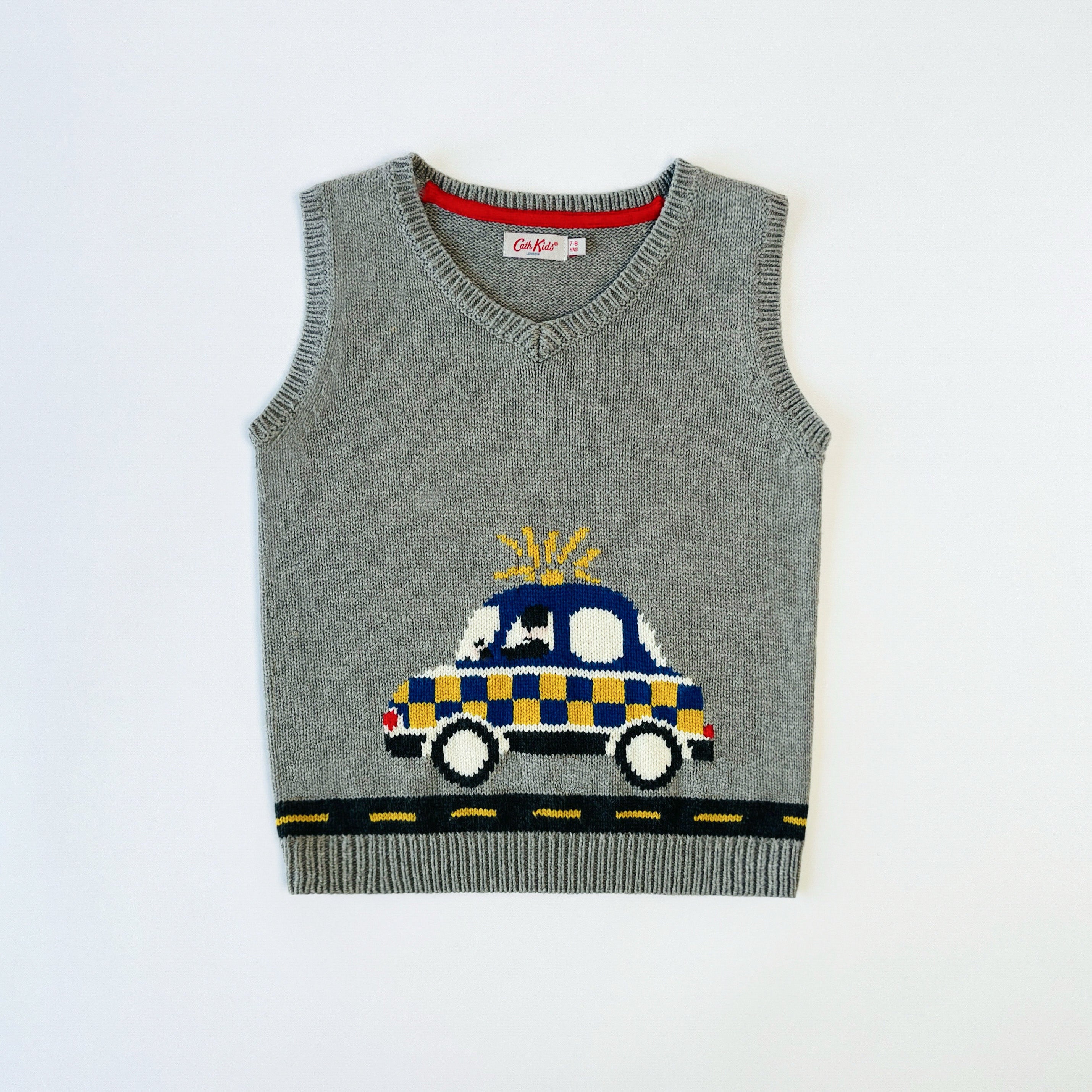 Cath Kidston Police Car Tank Top 7-8 Years