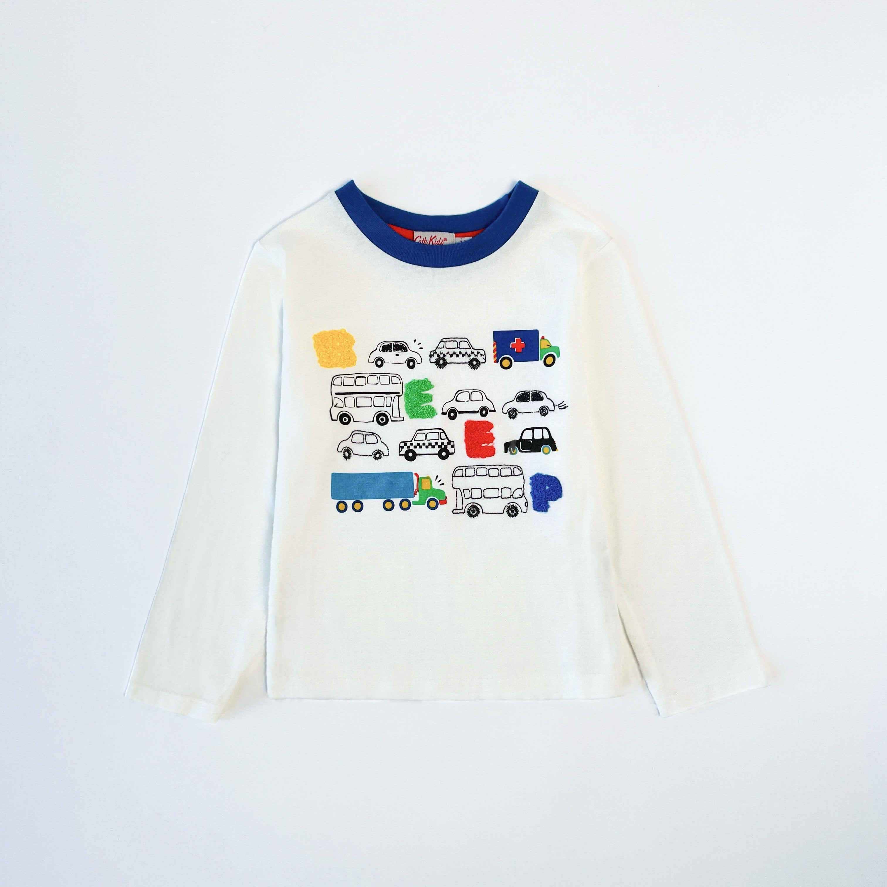 Cath Kidston Transport Long Sleeve T-Shirt 2-3 Years