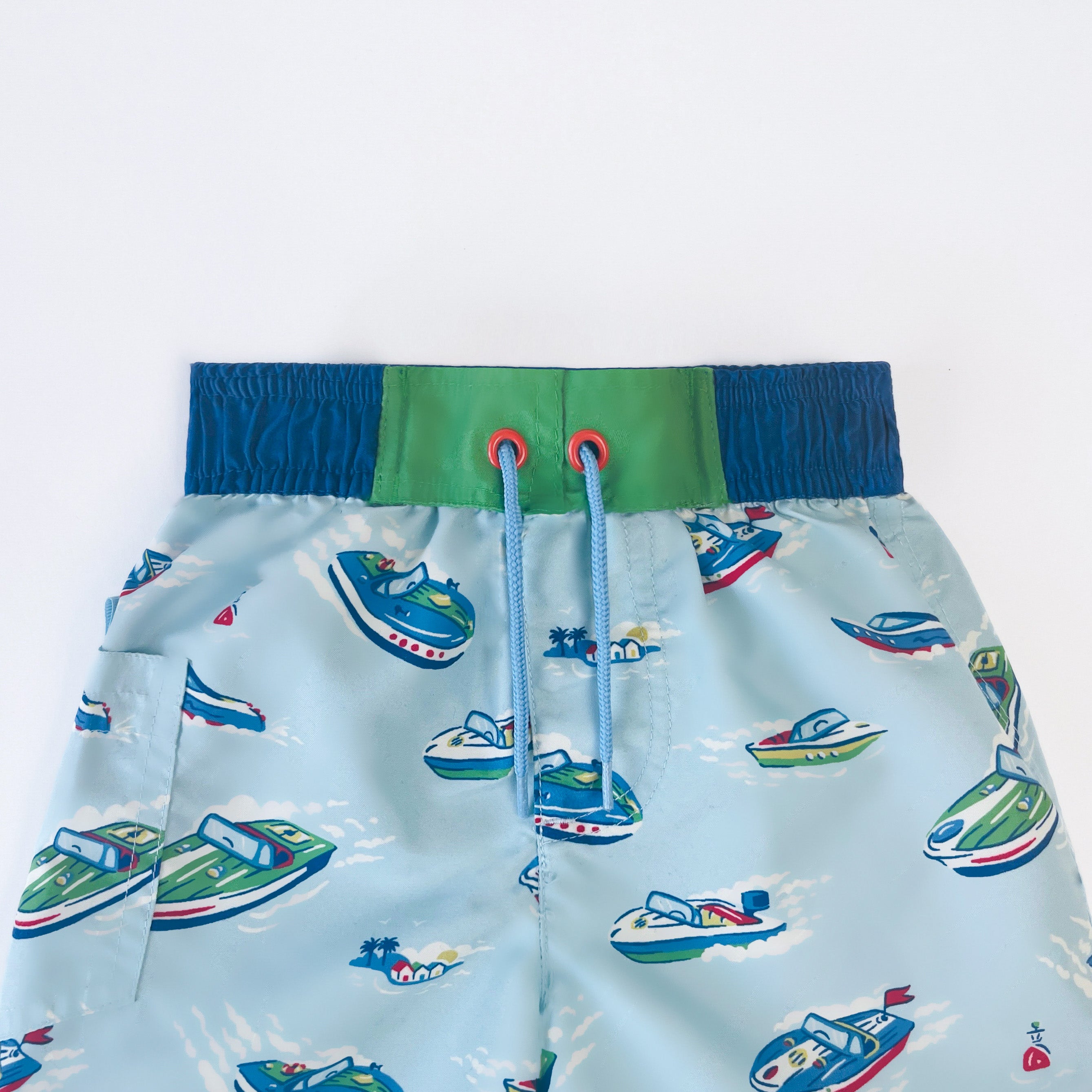 Cath Kidston Boat Print Swim Shorts 2-3 Years