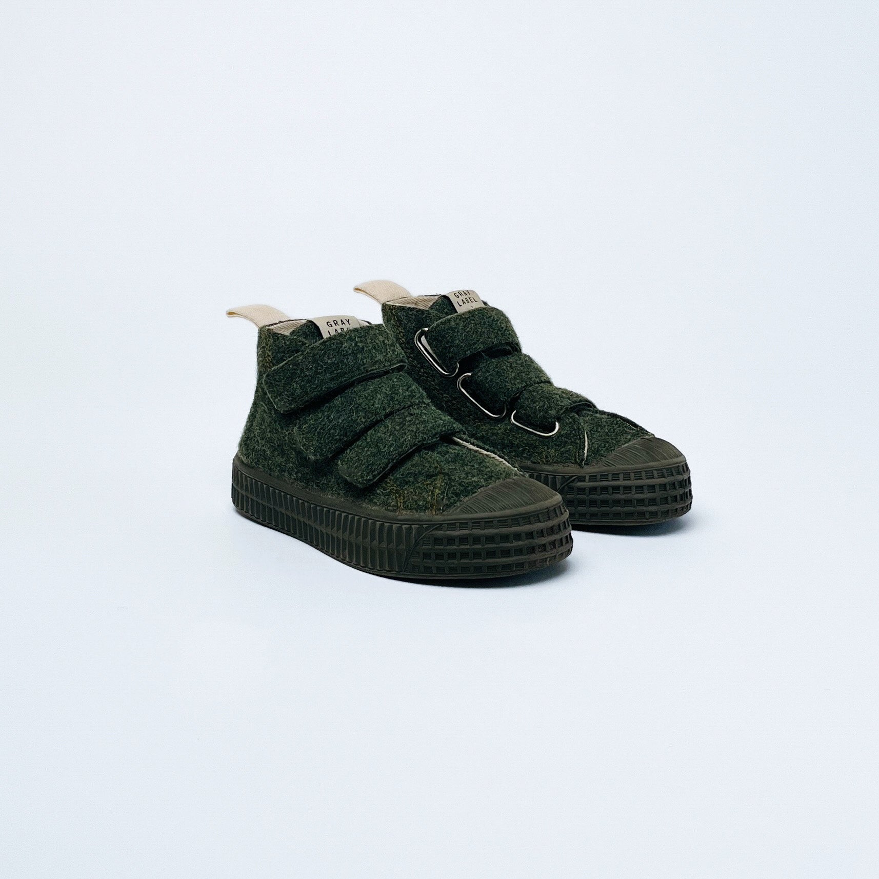 Grey Label x Novesta Felt High Top Sneakers UK 7