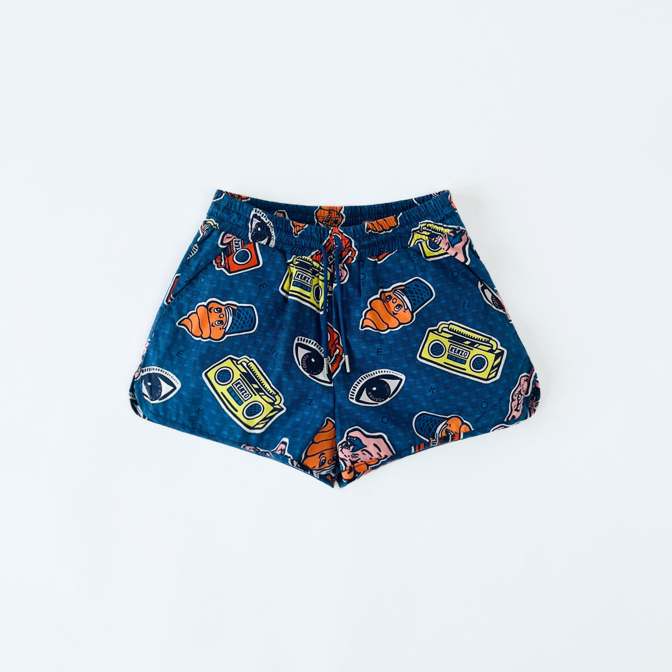 Kenzo Kids Frige Print Shorts 8 Years