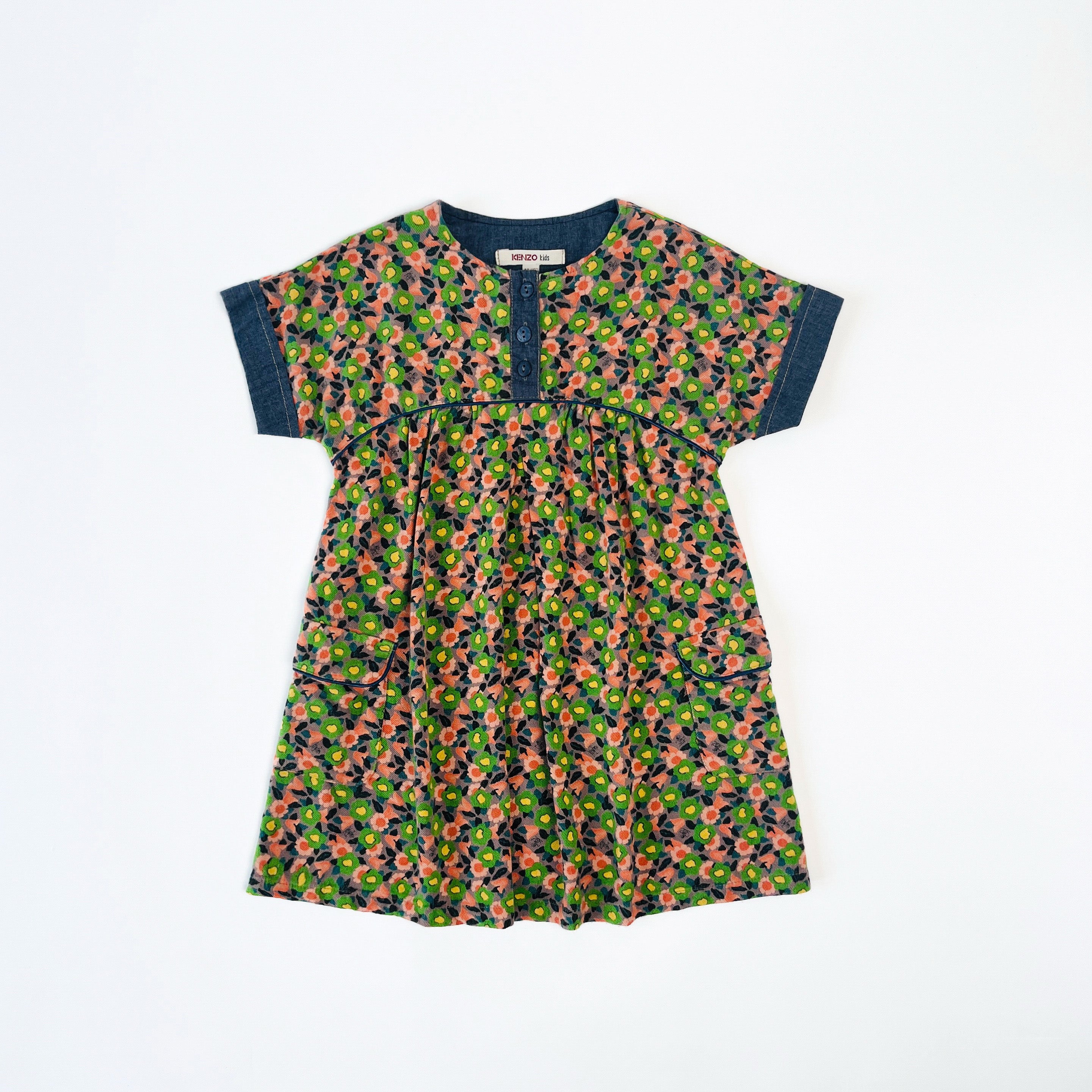 Kenzo Kids Floral Dress 4 Years