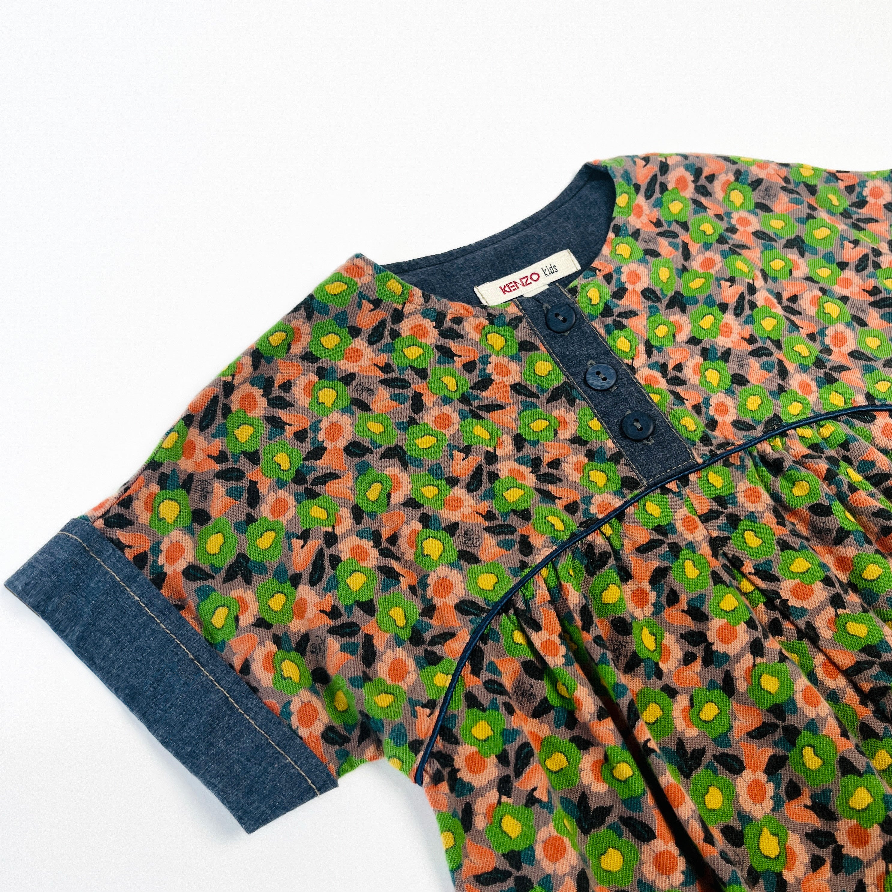 Kenzo Kids Floral Dress 4 Years