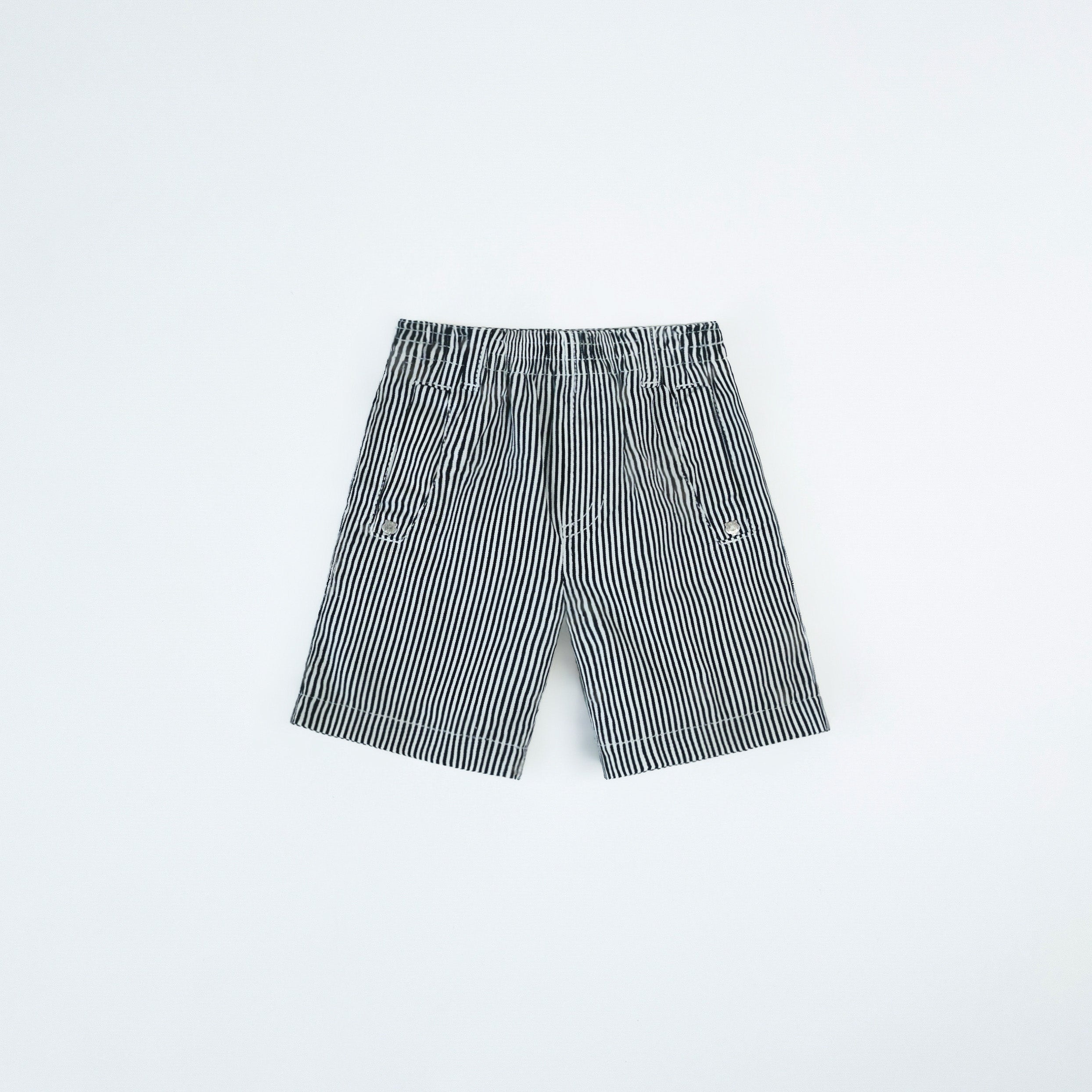 Kenzo Kids Striped Logo Shorts 3 Years