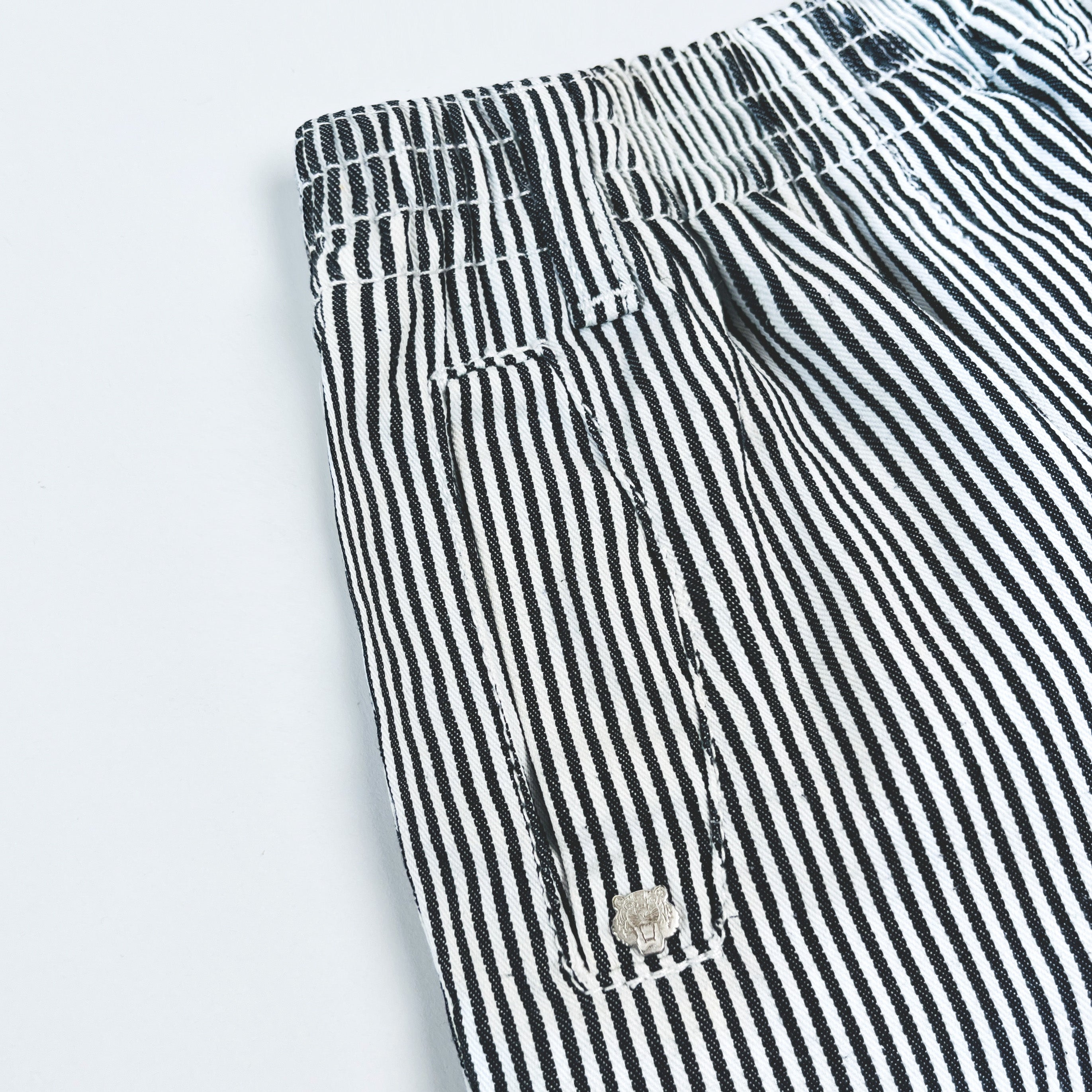 Kenzo Kids Striped Logo Shorts 3 Years