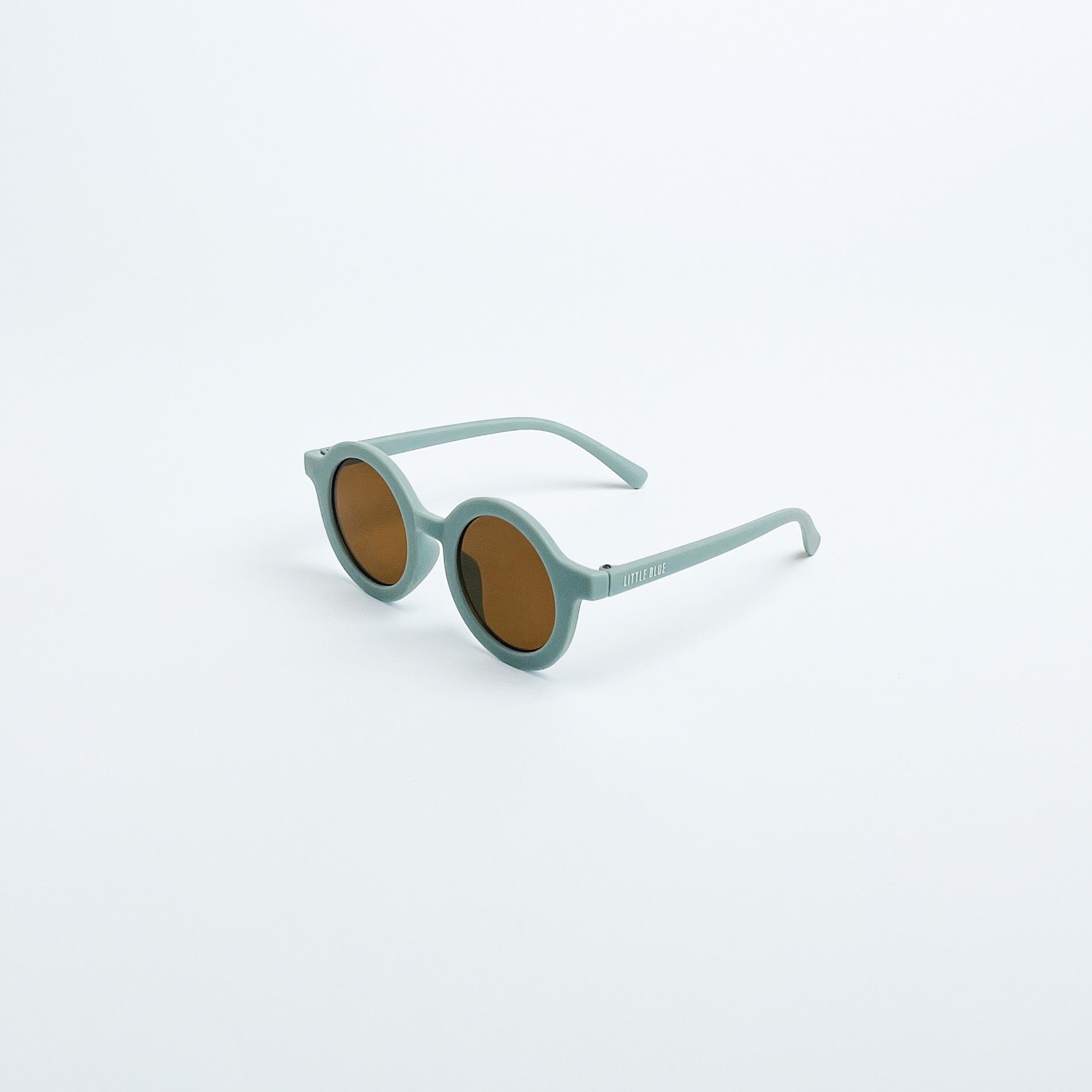 Little Blue Round Sunglasses Cloud
