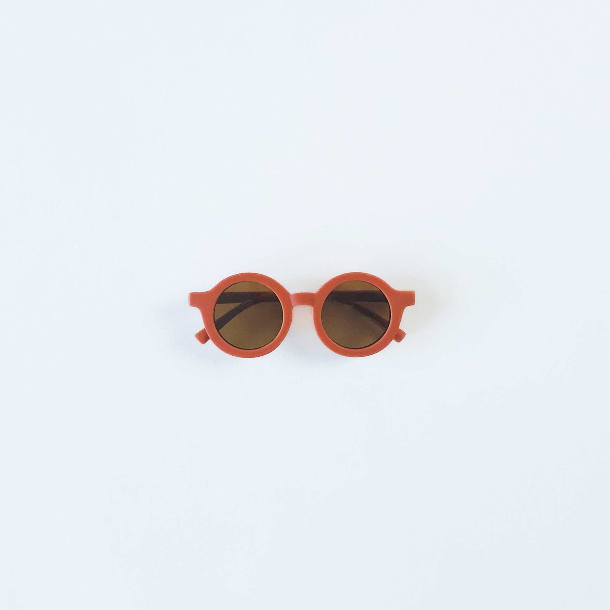 Little Blue Round Sunglasses Papaya