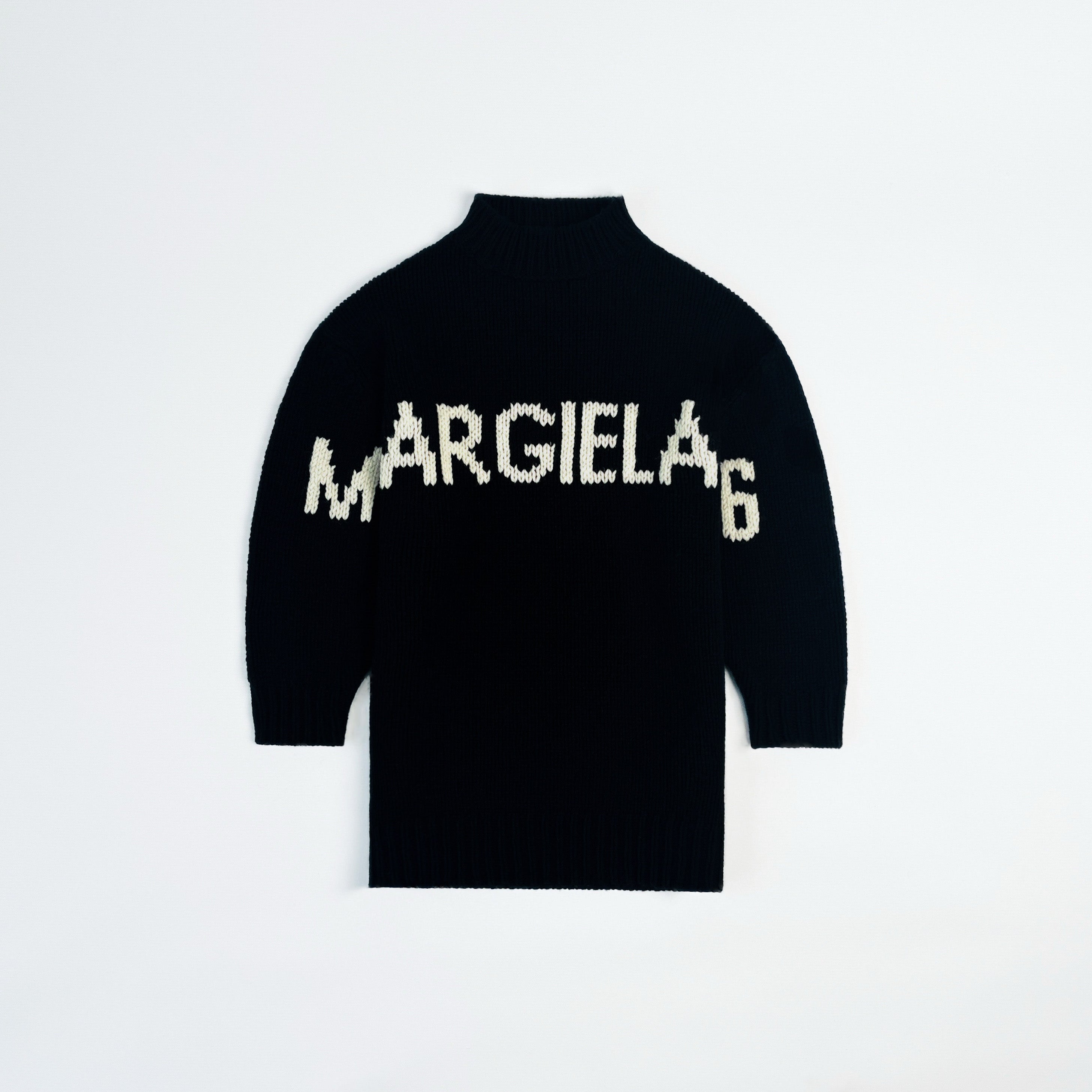 MM6 Maison Margiela Knit Logo Turtleneck 6 Years