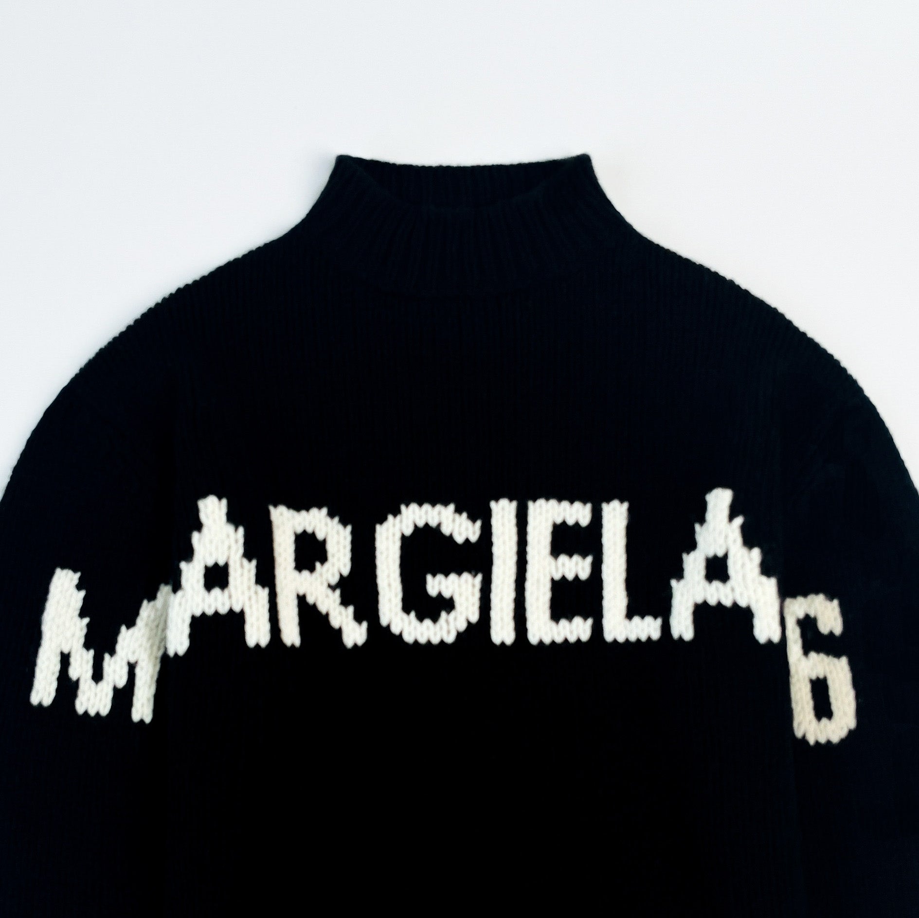 MM6 Maison Margiela Knit Logo Turtleneck 6 Years