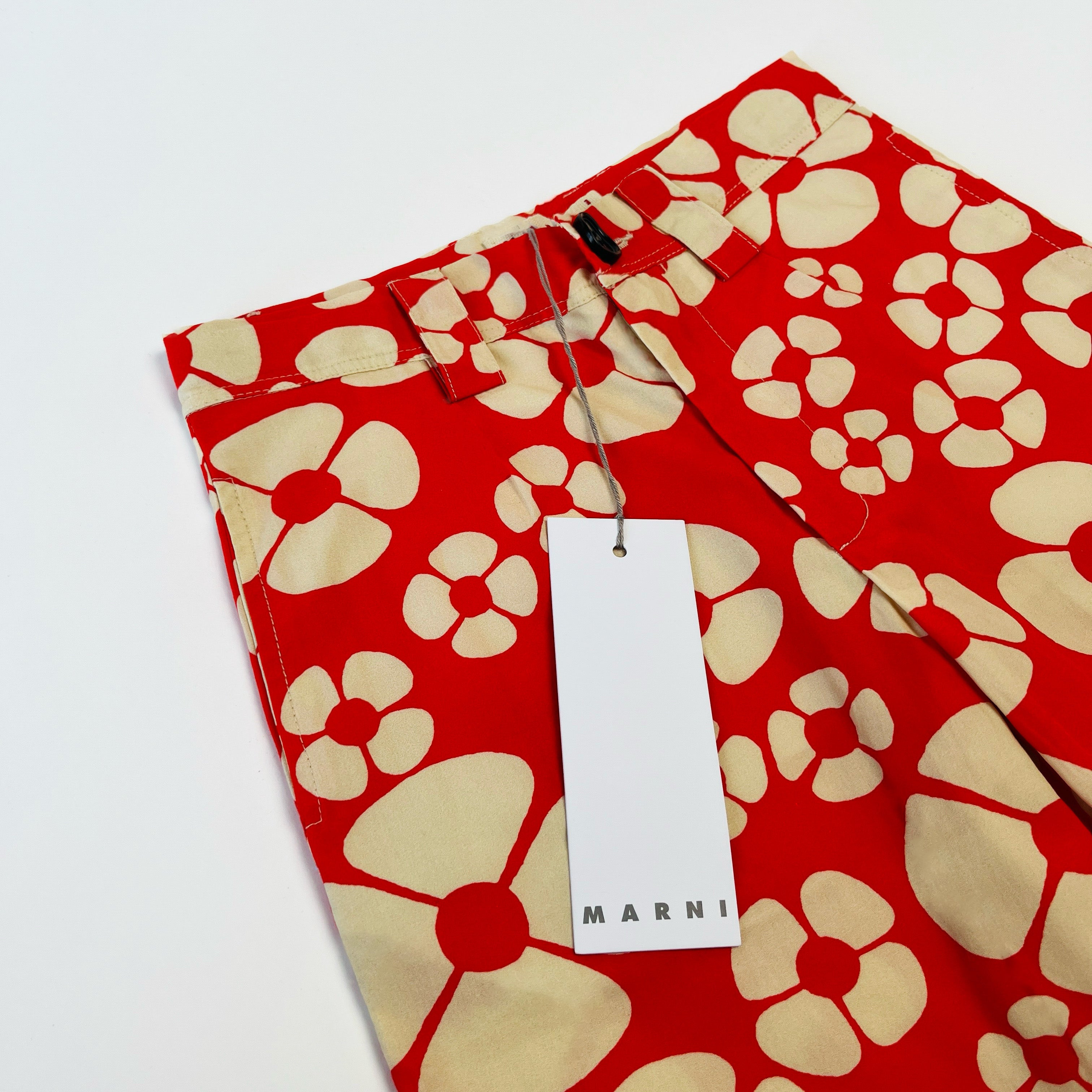 Marni Floral Bermuda Shorts 6 Years