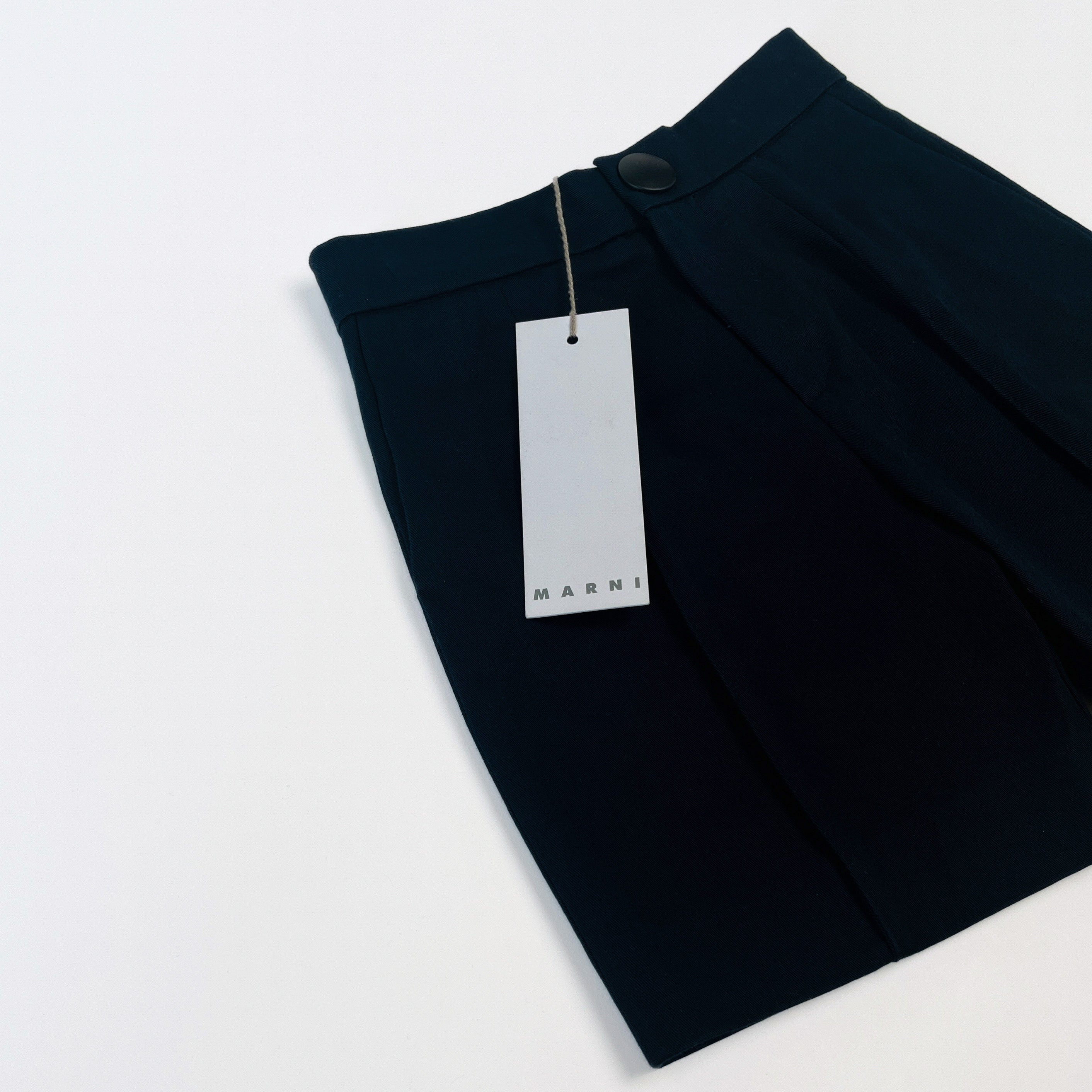 Marni Tailored Single Pleat Shorts 4 Years