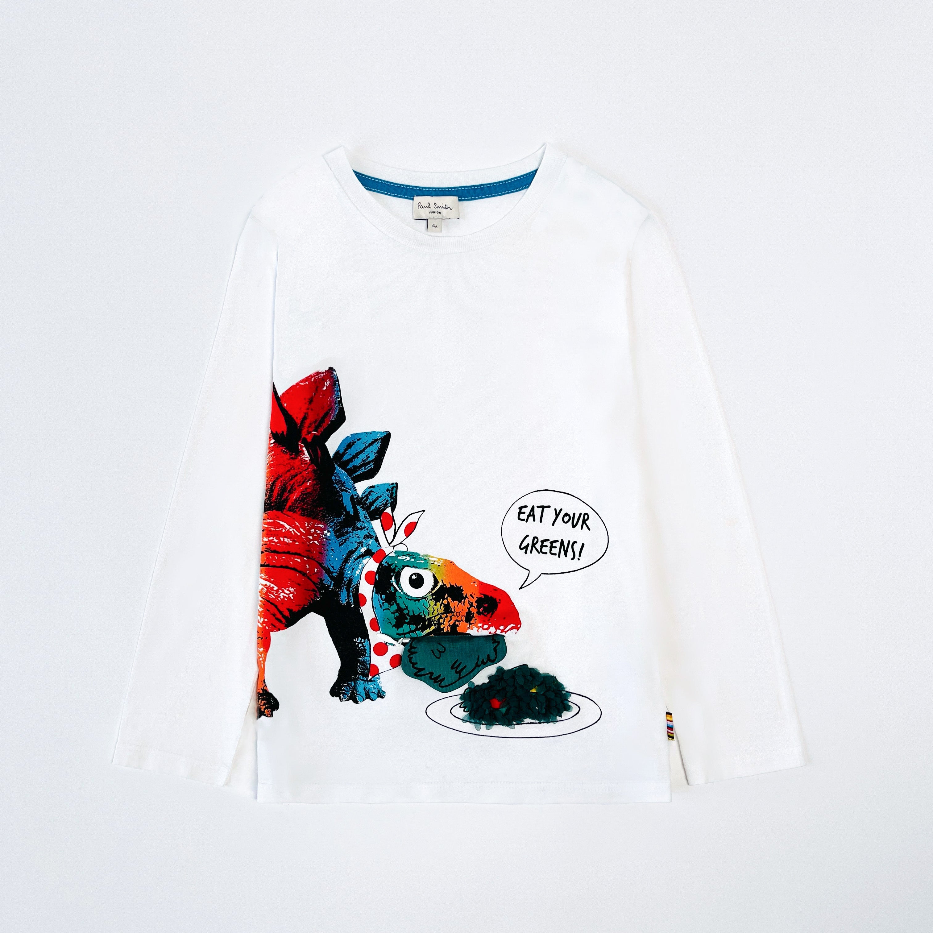 Paul Smith Junior Dinosaur Zip Mouth Top 4 Years