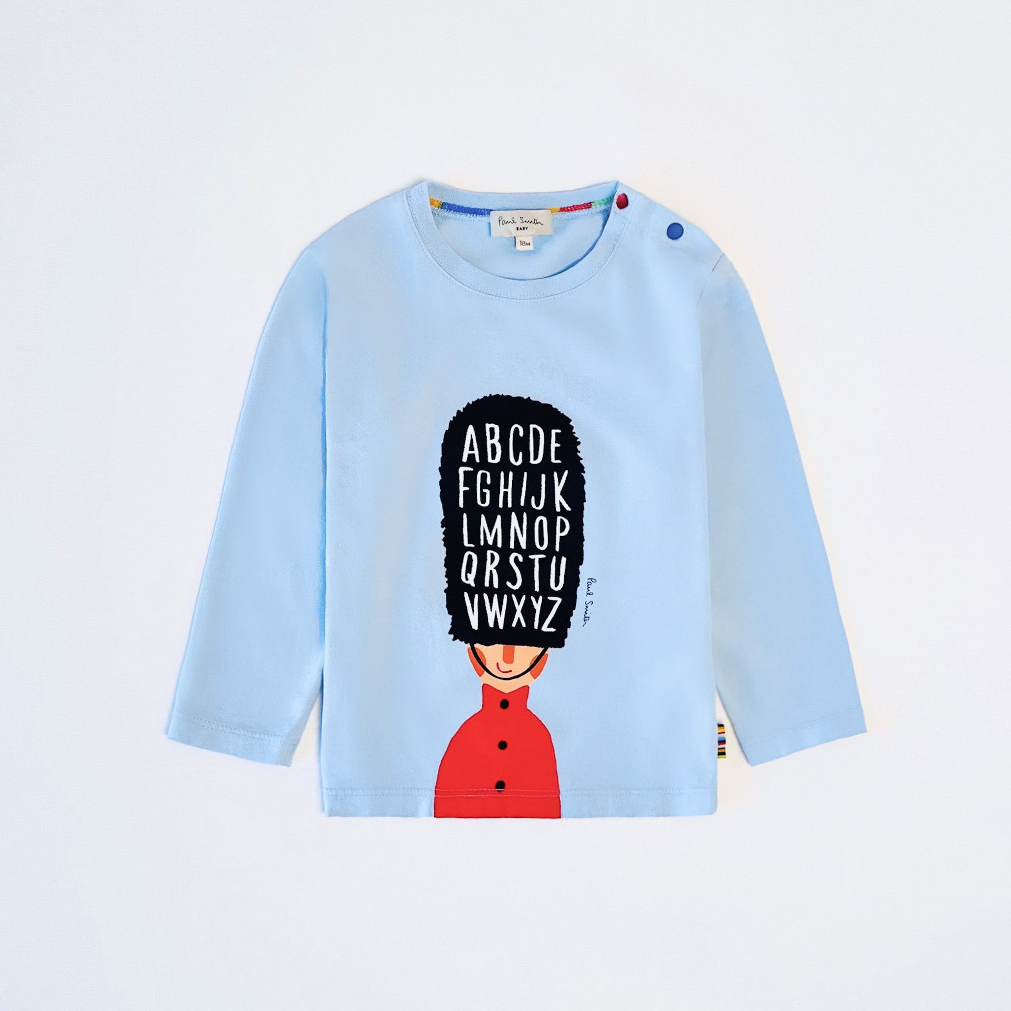 Paul Smith Junior Veta Cotton Jersey Guard Top 18 Months