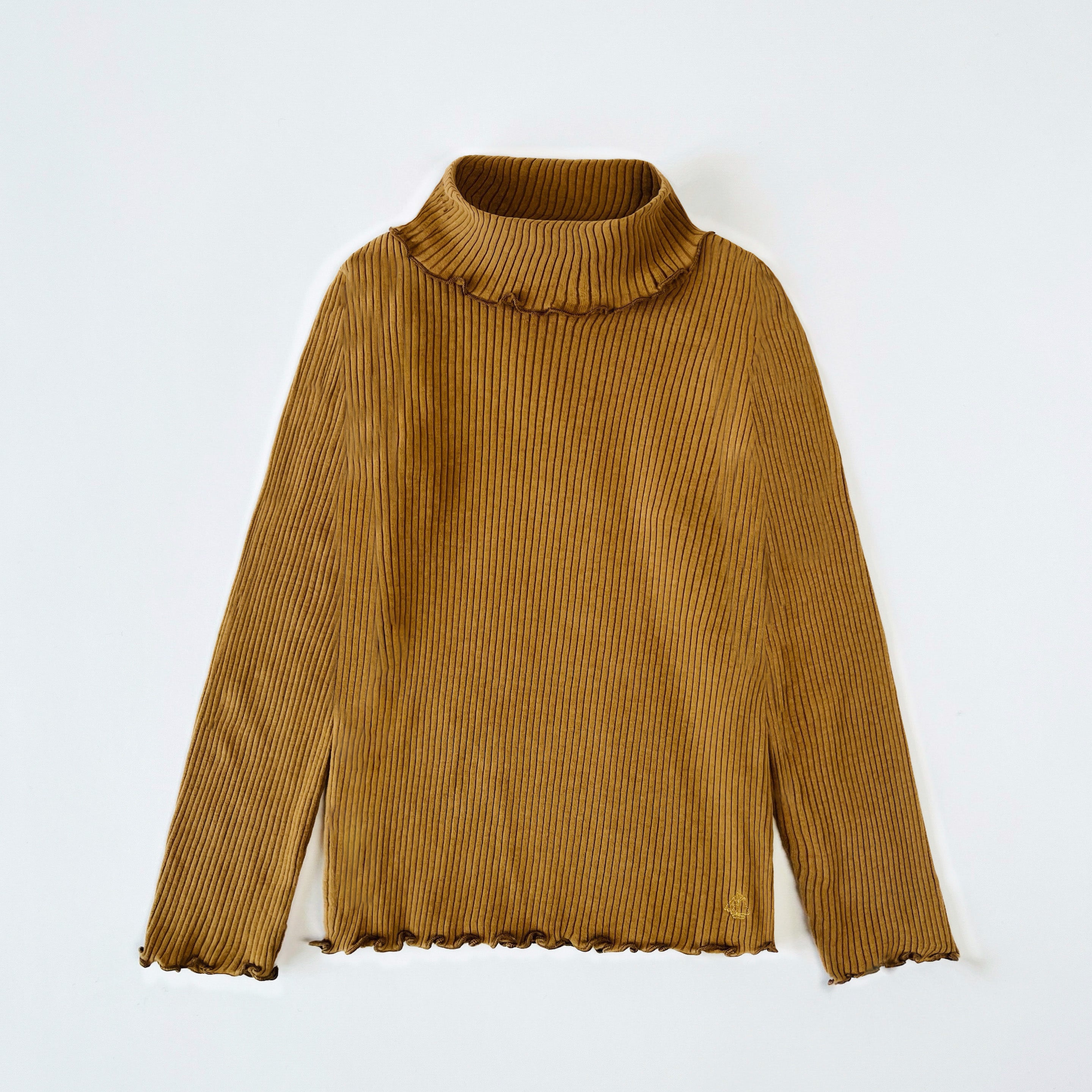 Petit Bateau Ribbed Roll Neck Top 5 Years