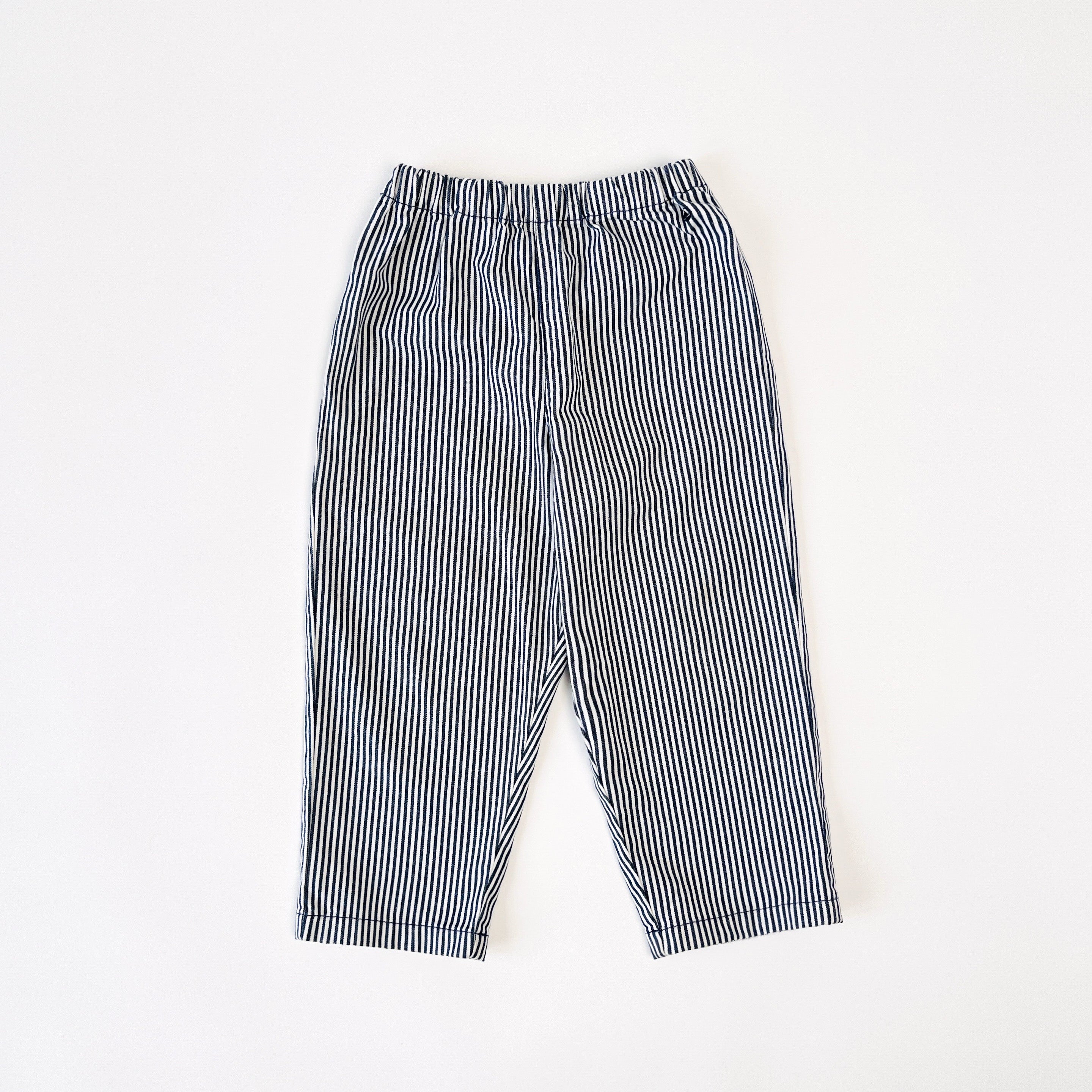Petit Bateau Striped Cotton Trousers 3 Years