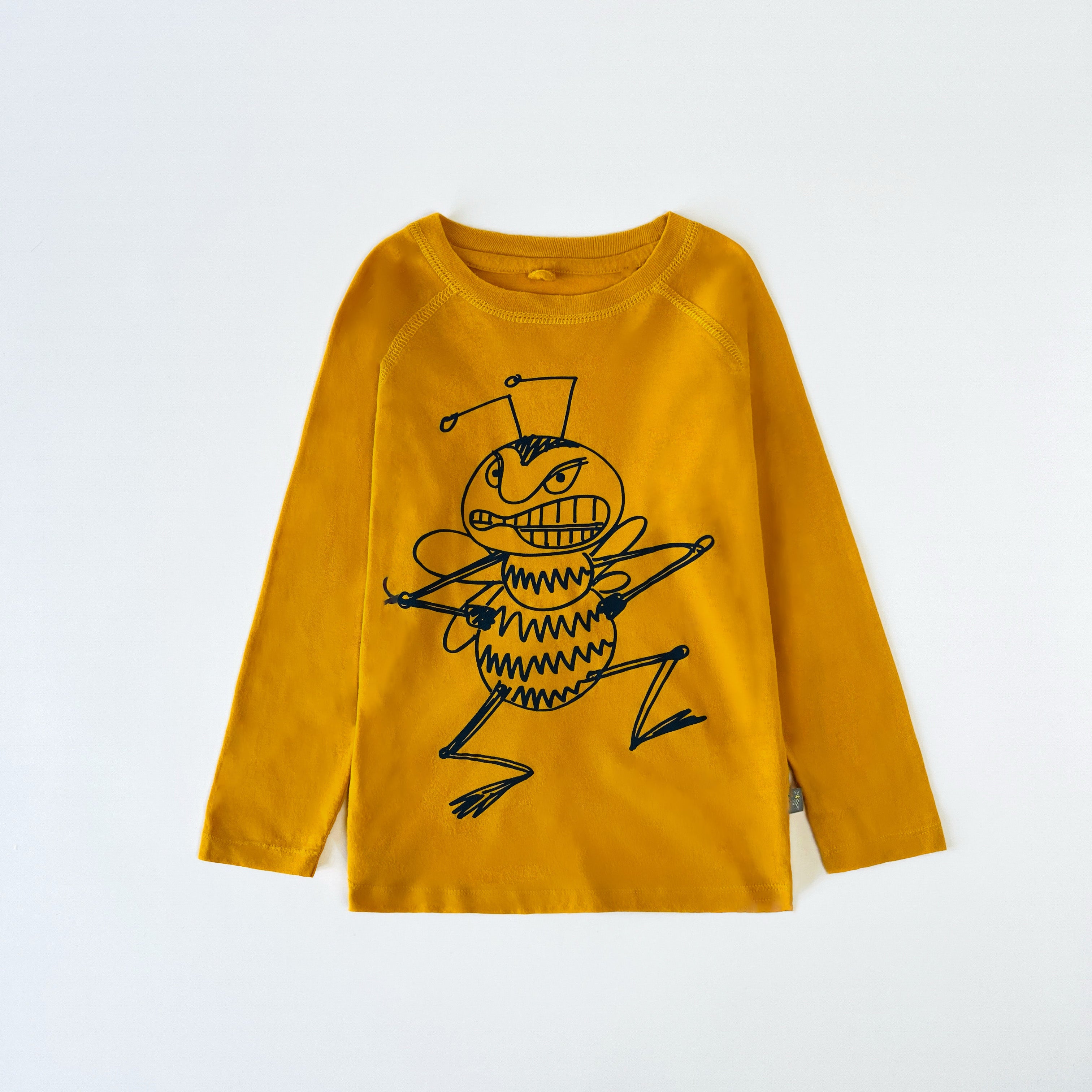 Stella McCartney Kids Bee Print Long Sleeve T-Shirt 6 Years