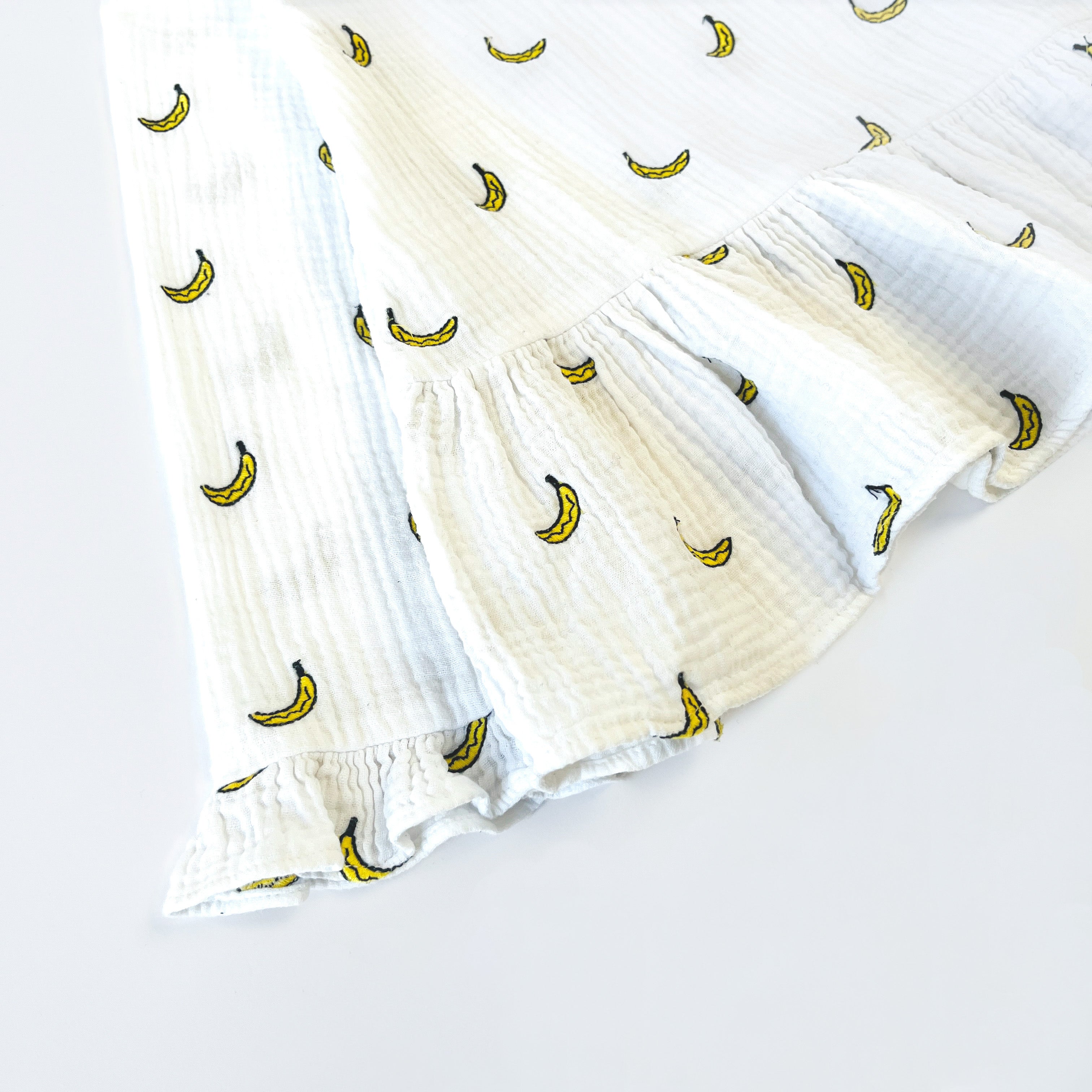 Stella McCartney Kids Embroidered Banana Blouse 5 Years
