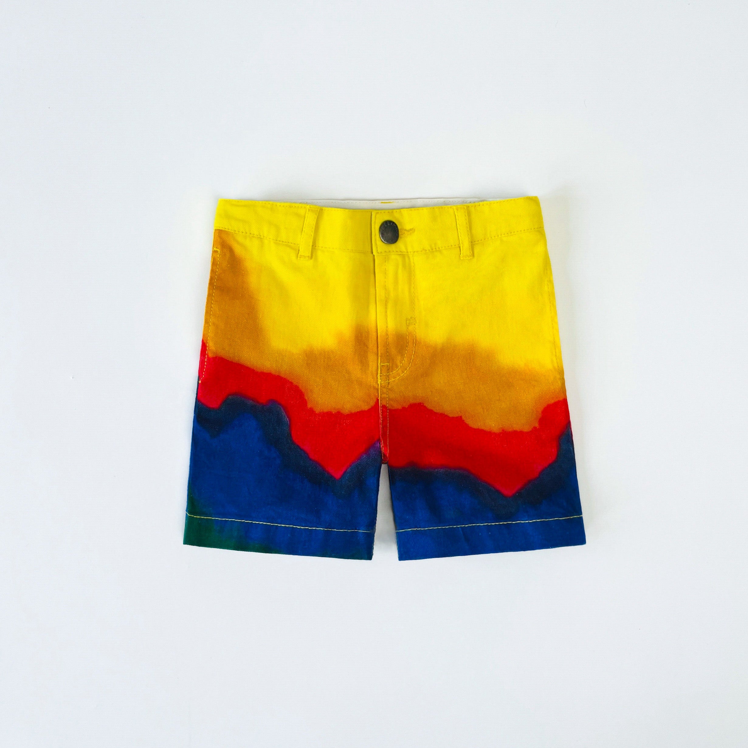 Stella McCartney Kids Graphic Denim Shorts 4 Years