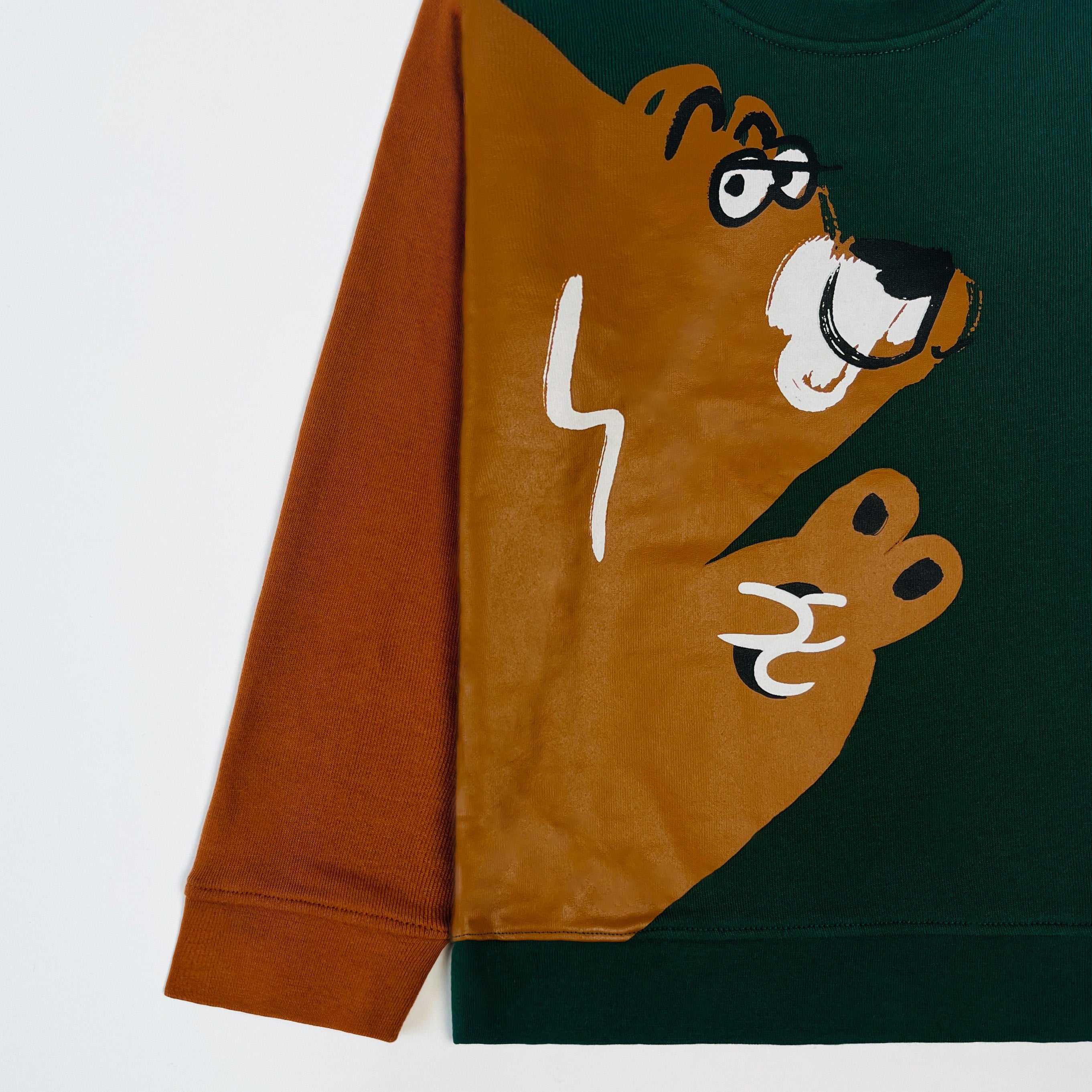 Stella McCartney Kids Grizzly Bear Sweatshirt 6 Years