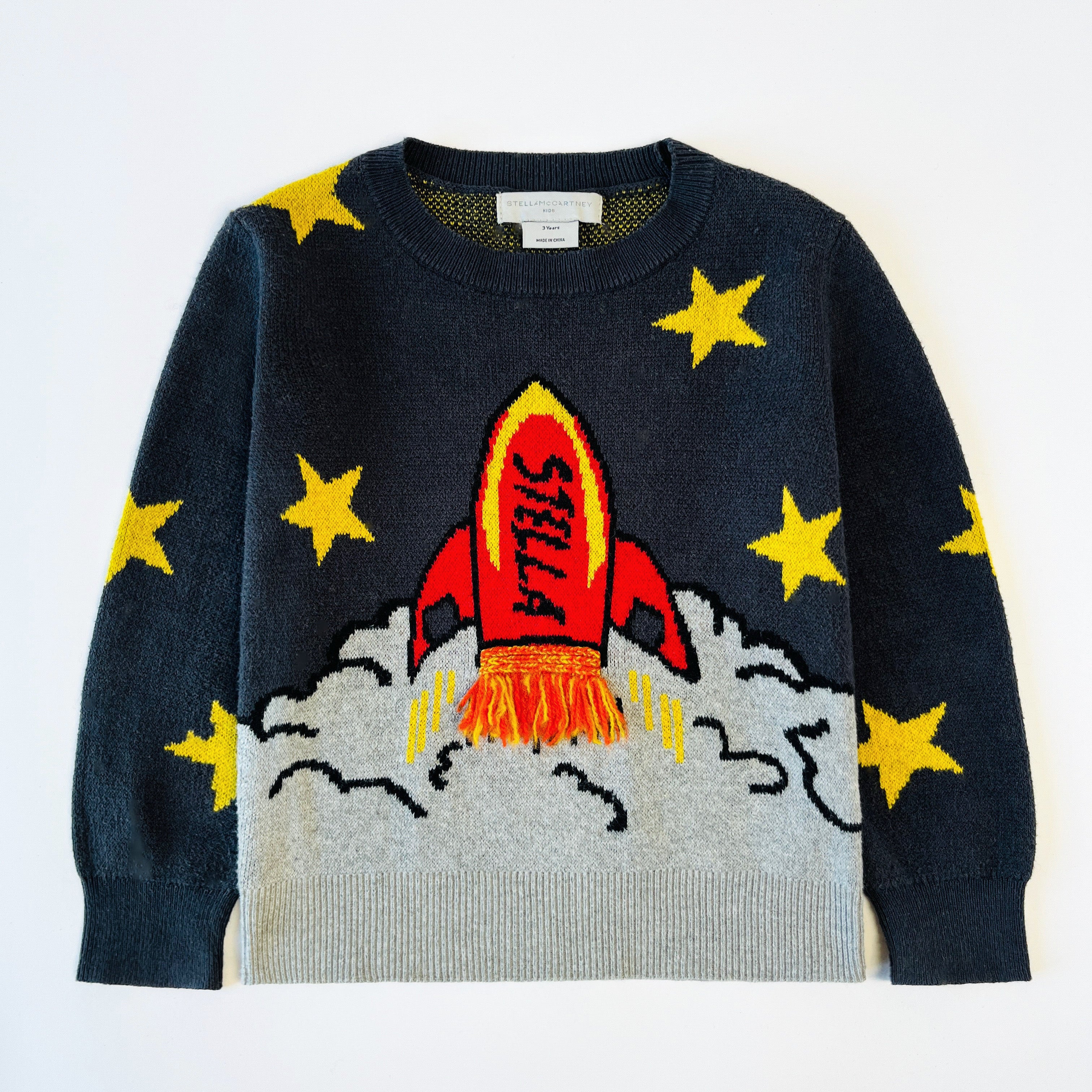 Stella McCartney Kids Rocket Sweater 3 Years