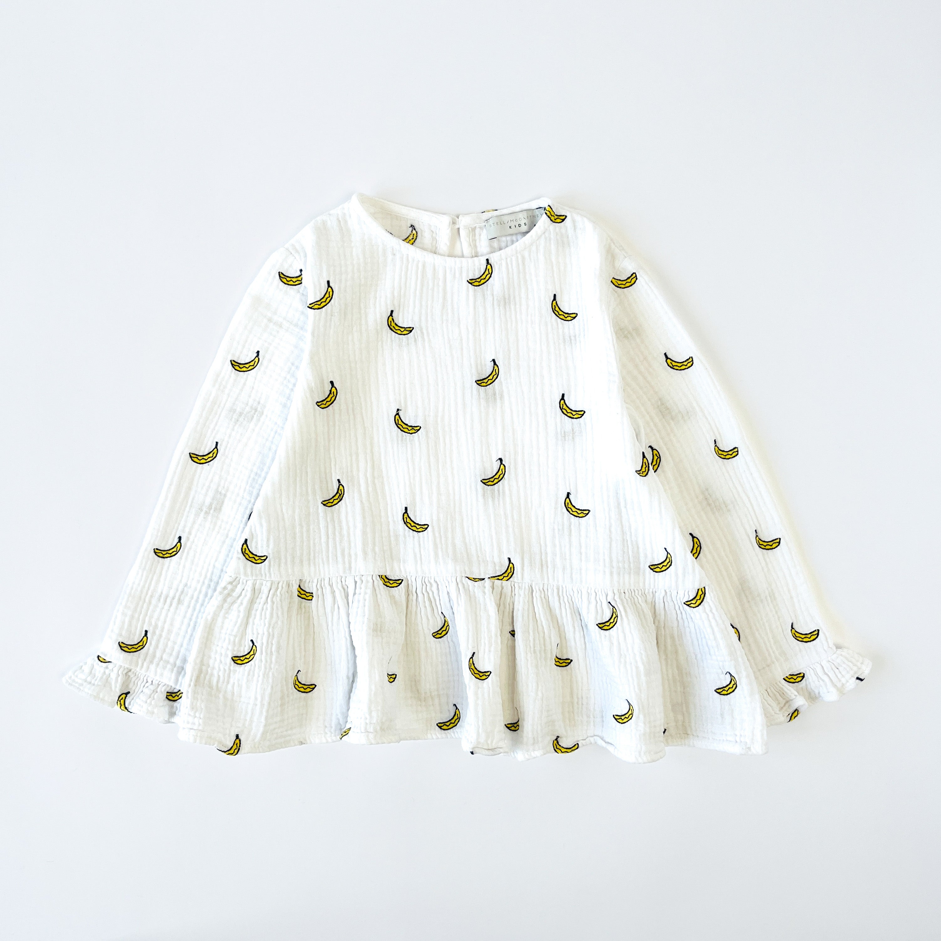 Stella McCartney Kids Embroidered Banana Blouse 5 Years