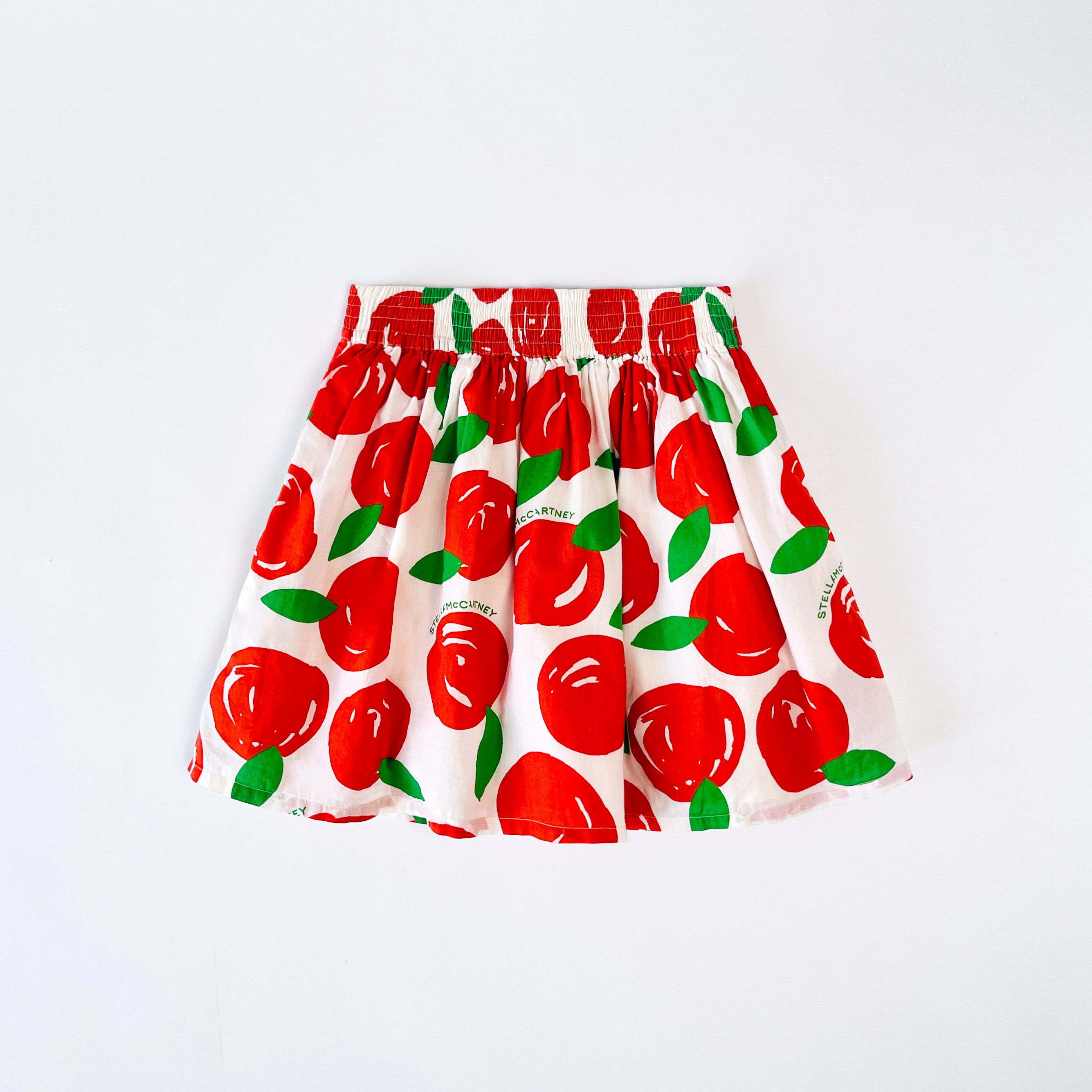 Stella McCartney Kids Ivory and Orange Skirt 10 Years