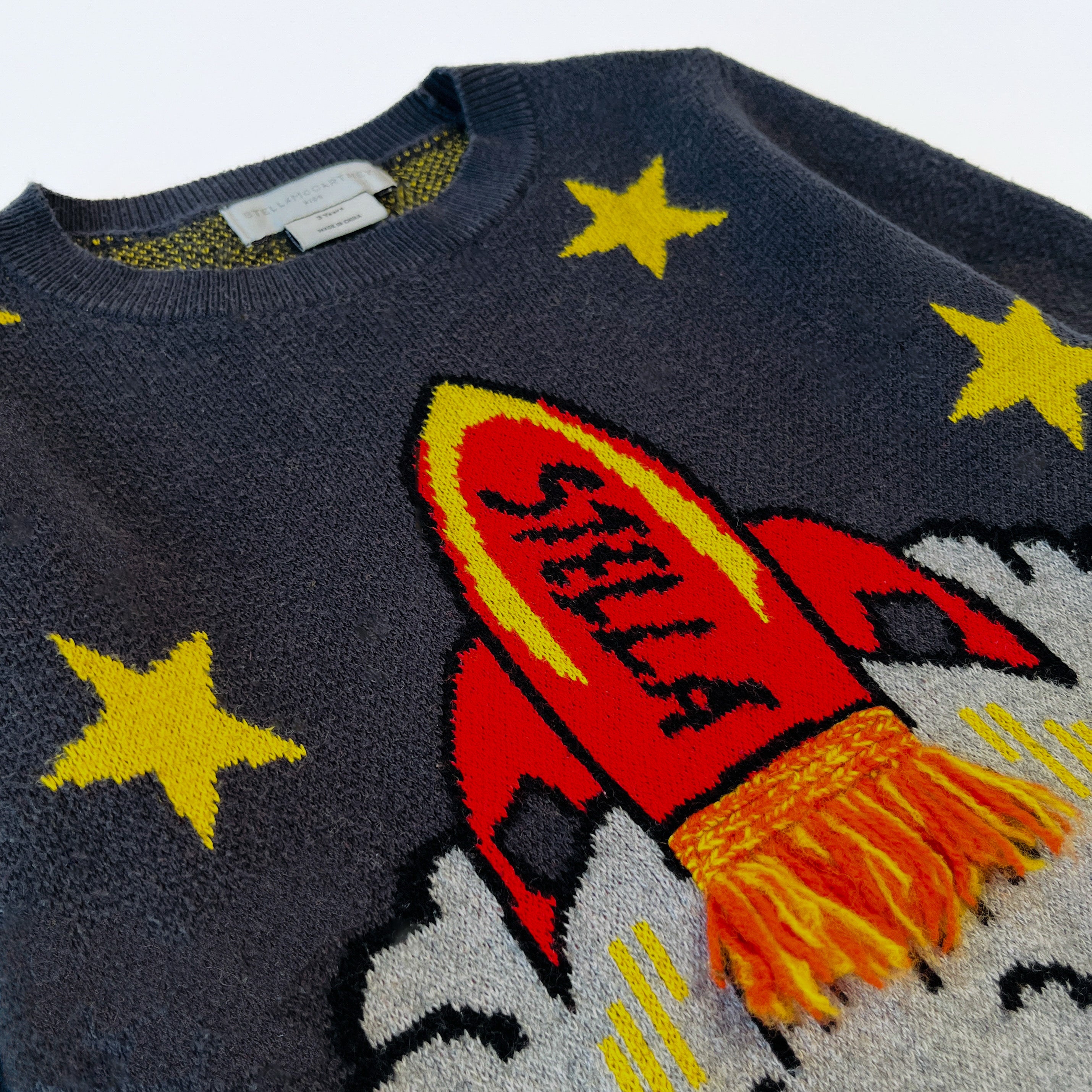 Stella McCartney Kids Rocket Sweater 3 Years