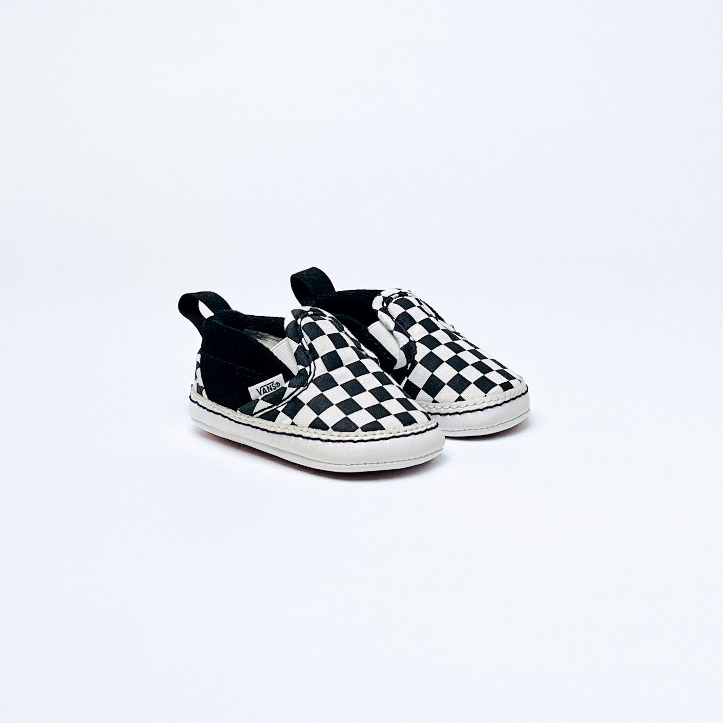 Vans Checkerboard Slip-On V Crib Shoes UK 1.5